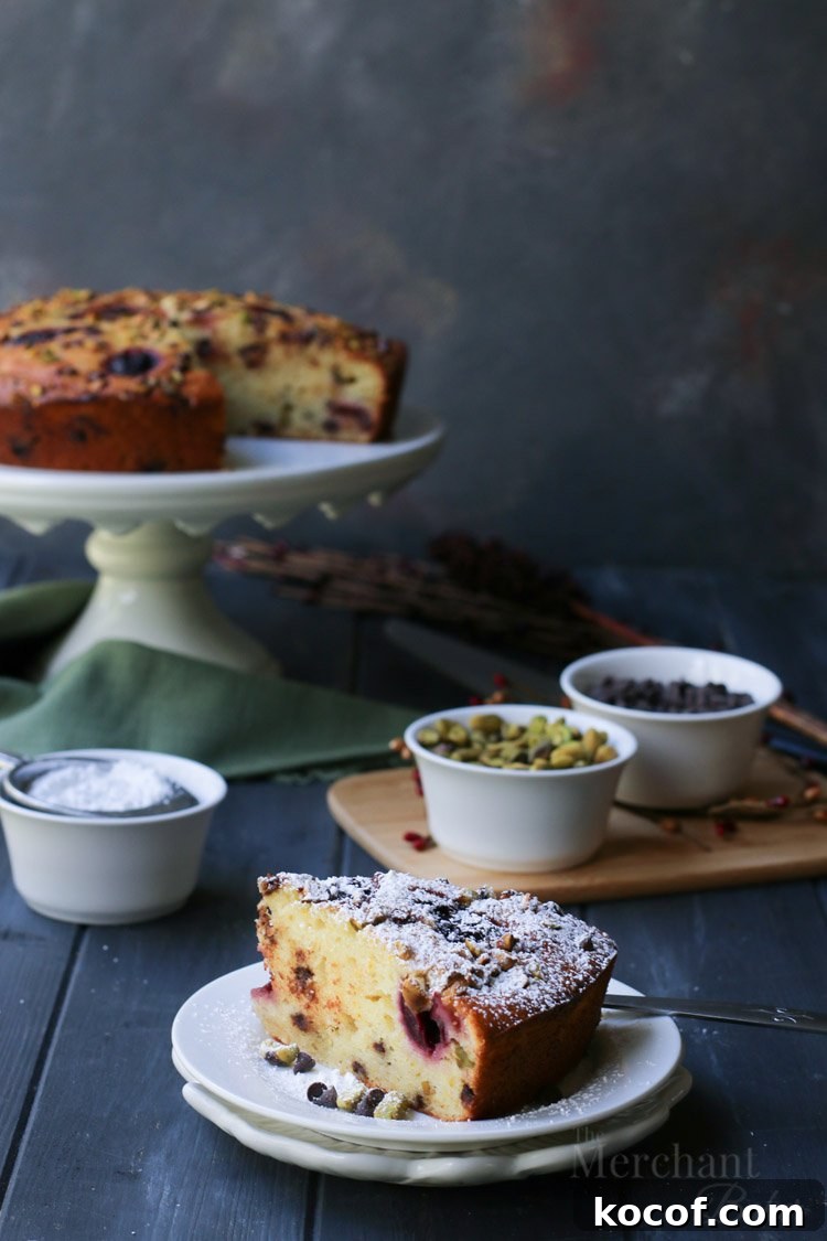 Cannoli-Inspired Breakfast Cake with Ricotta and Chocolate Chips 2 img 15100 1