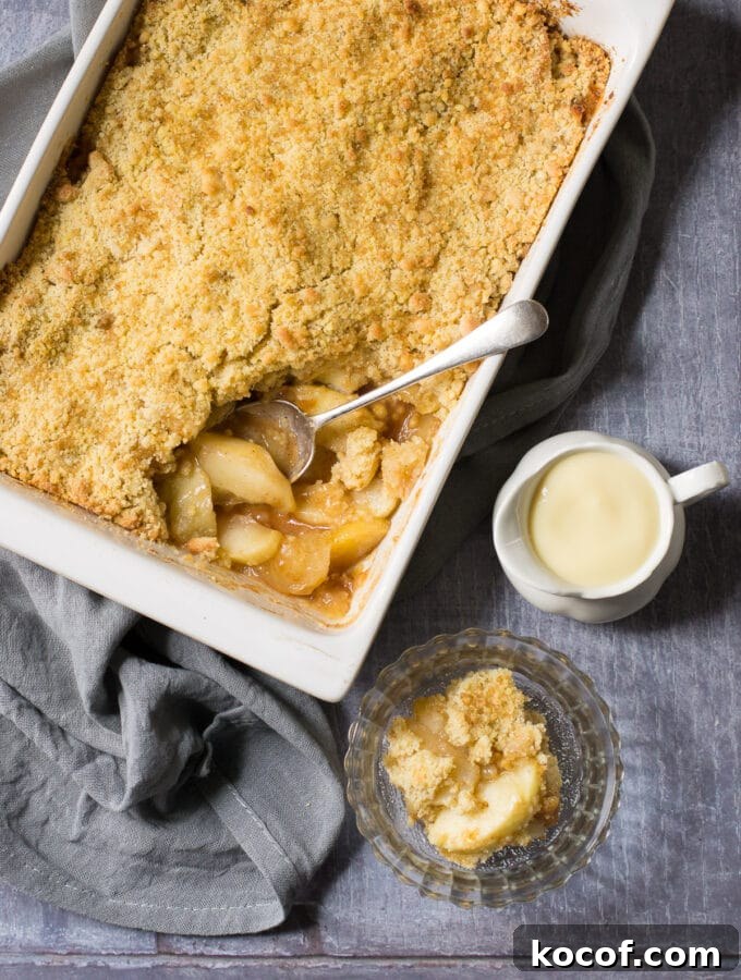 Vegan Apple Crumble