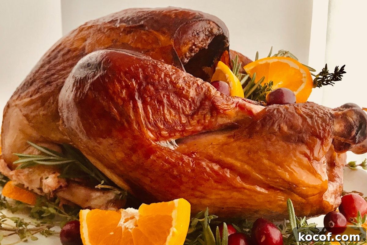 How to Smoke a Turkey on a Pellet Grill: Recipe & Step-by-Step Guide 2 A beautiful smoked turkey from a pellet grill.