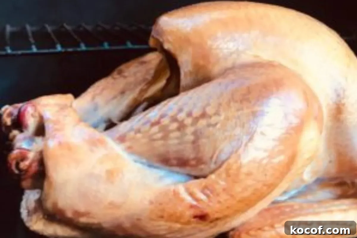 How to Smoke a Turkey on a Pellet Grill: Recipe & Step-by-Step Guide 3 A partially smoked turkey.