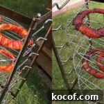 Sriracha Bacon Onion Rings on the Char-Broil Big Easy