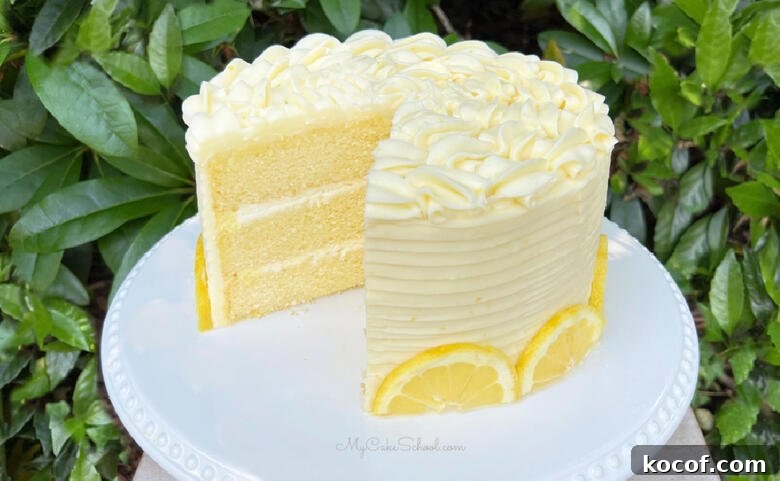 Lemon Mascarpone Cake