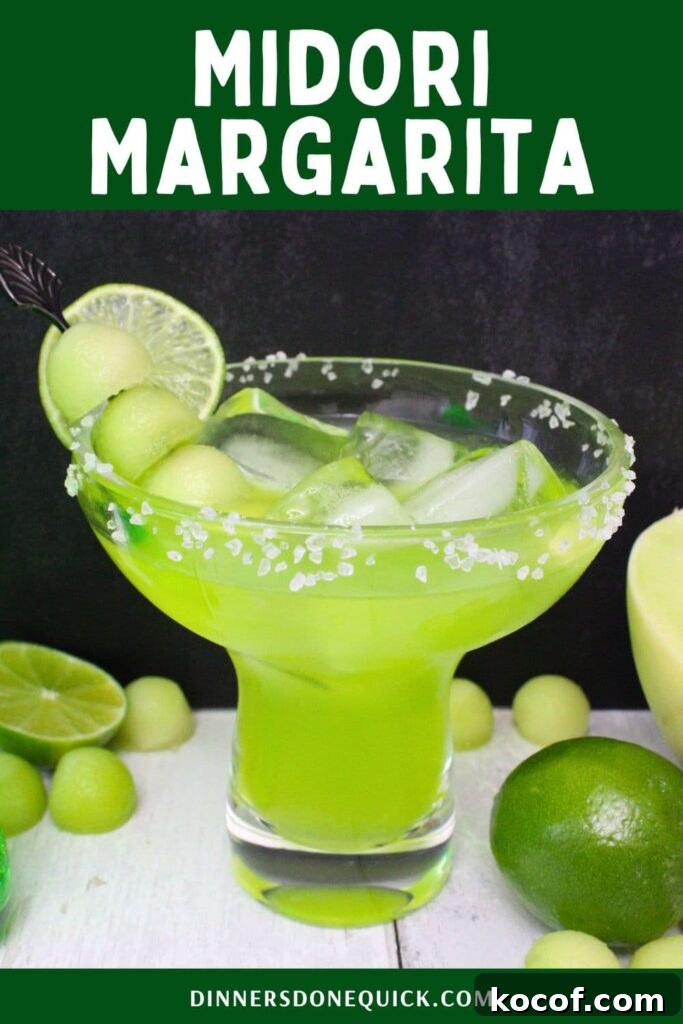 midori margarita cocktail recipe dinners done quick pinterest