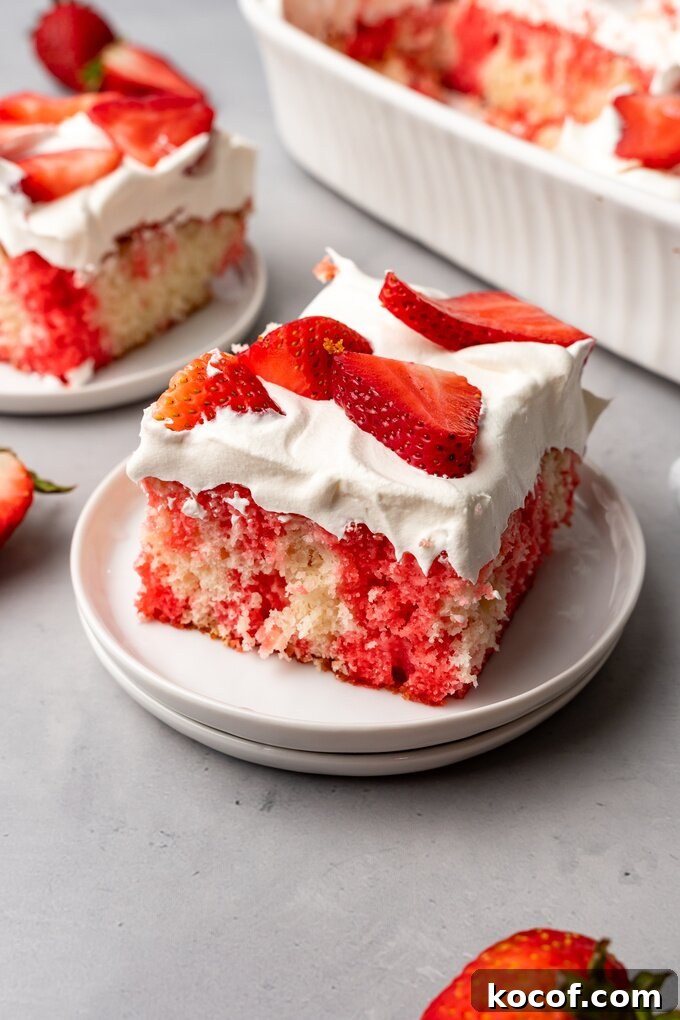 Strawberry Poke Cake