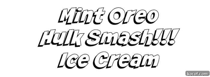 mint oreo ice cream