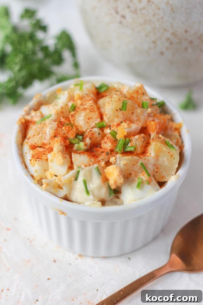 Deviled Egg Potato Salad Recipe: Creamy, Tangy Side Dish 4 Easy Deviled Egg Potato Salad Recipe