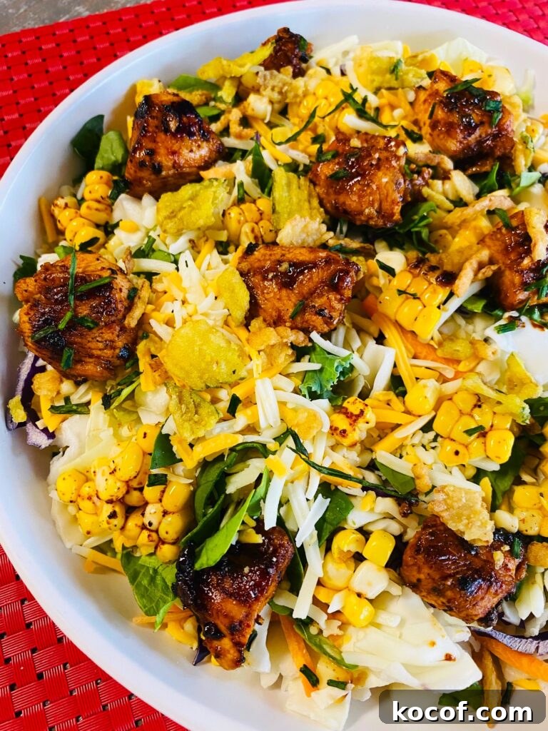 Mediterranean Grilled Chicken Salad with Lemon Herb Dressing 11 Blackstone BBQ Chicken Salads