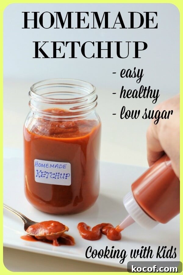 Make Ketchup at Home with Kids: Fun Family Recipe Tutorial 8 Easy Homemade Ketchup