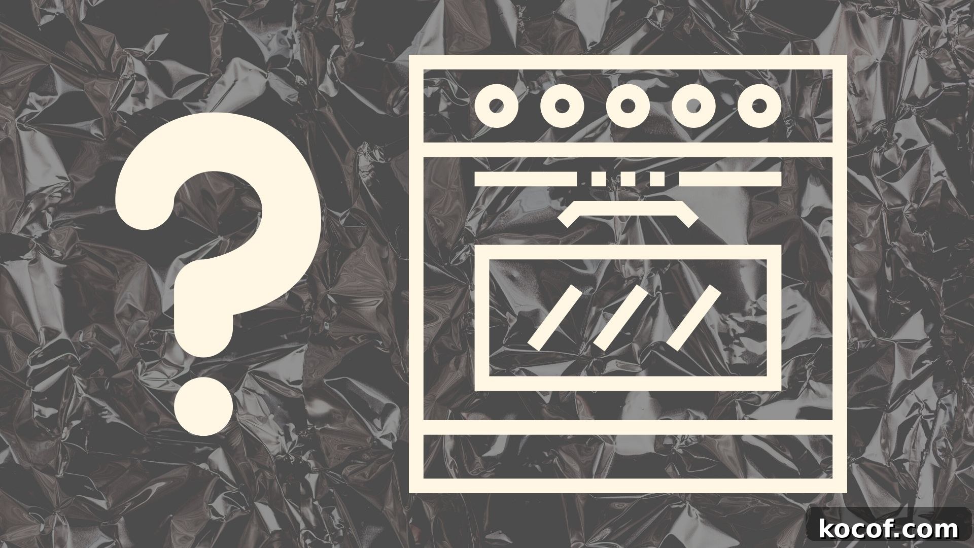 Aluminum foil in oven featured image