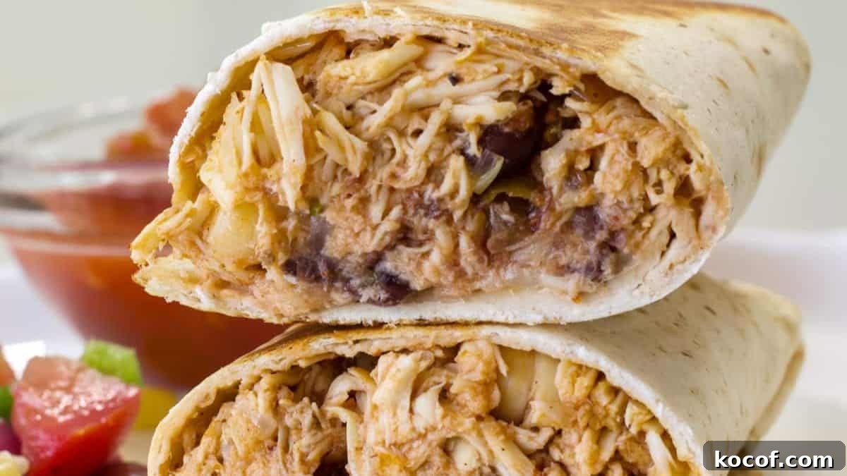 14 Burrito Recipes: Vegetarian and Meat Filling Options for Every Meal 11 Chicken and Black Bean Burritos