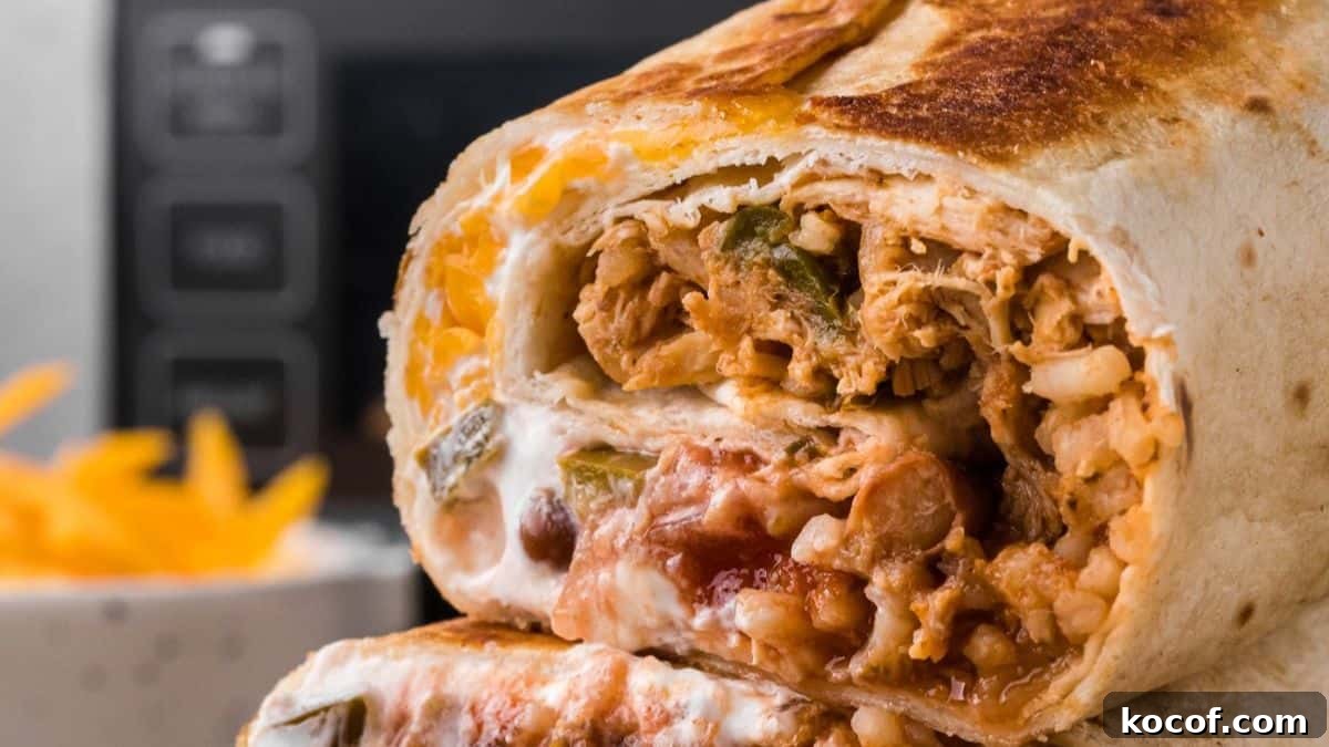 14 Burrito Recipes: Vegetarian and Meat Filling Options for Every Meal 13 Slow Cooker One Pot Chicken Burrito Filling