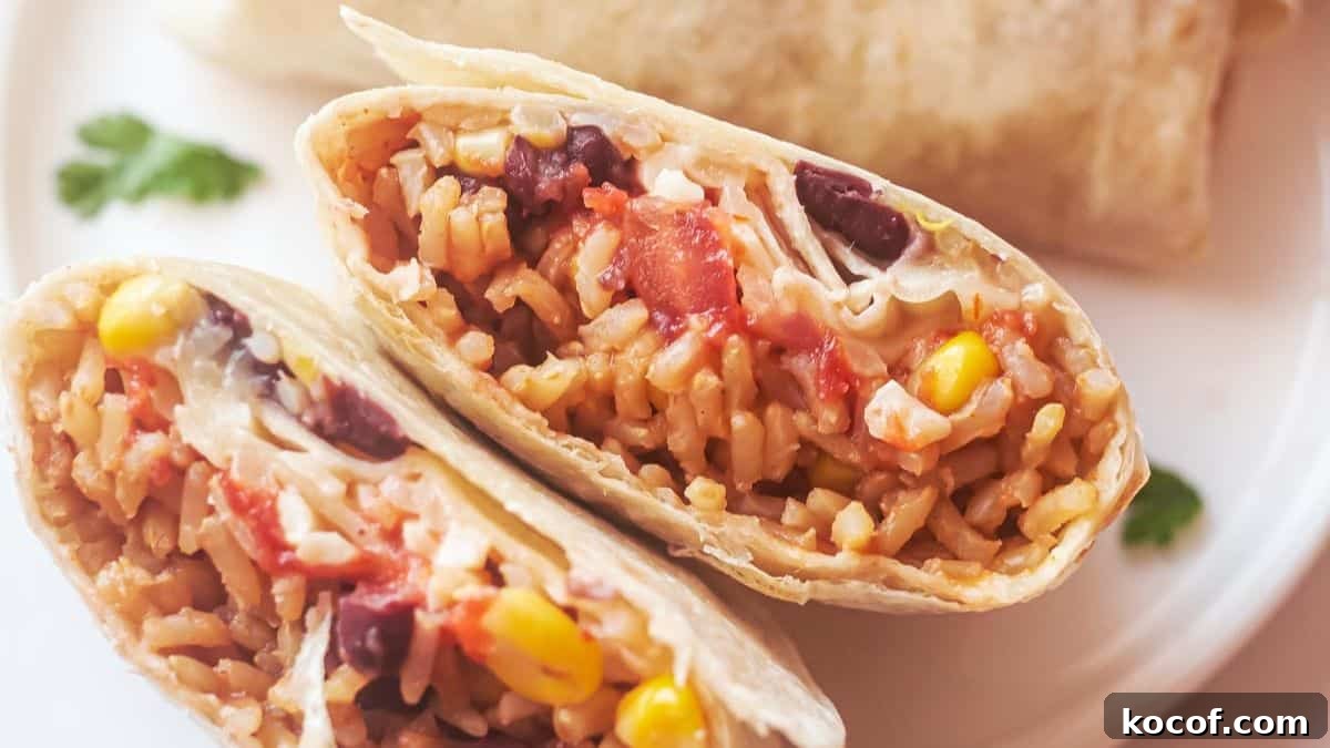 14 Burrito Recipes: Vegetarian and Meat Filling Options for Every Meal 7 Air Fryer Burrito