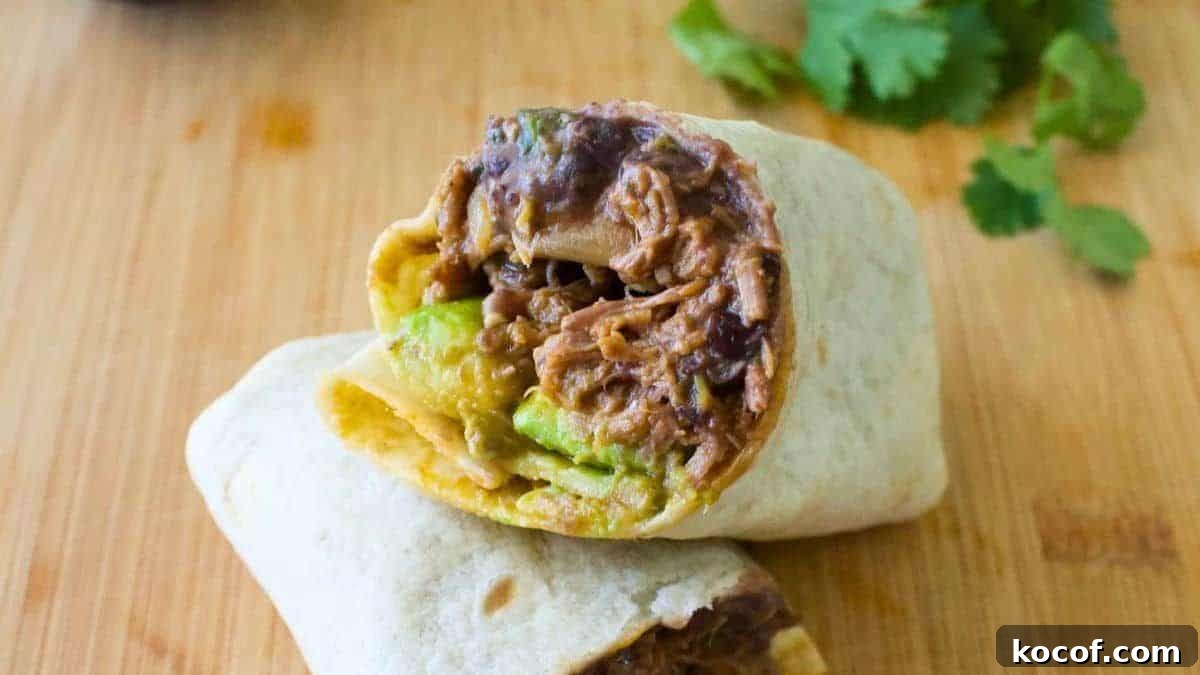 14 Burrito Recipes: Vegetarian and Meat Filling Options for Every Meal 9 Shredded Beef Burritos