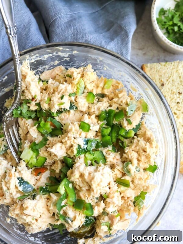 Perfect Blackened Steak Recipe for a Spicy, Crisp Crust 10 Tuna in a clear bowl with jalapeño and bread.