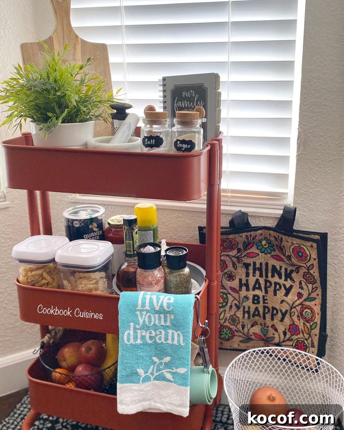 Kitchen Food Cart for more counter space