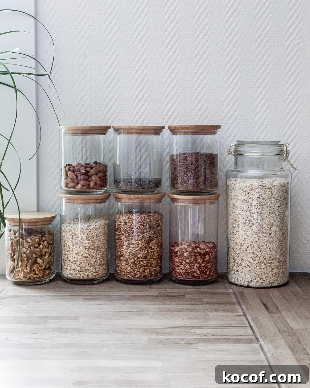 Glass Jars for Dry Food