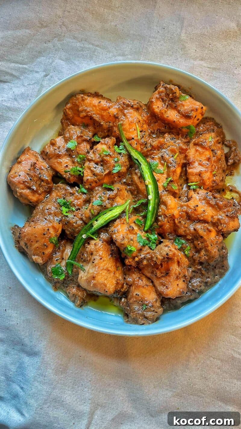 Creamy Kali Mirch Chicken Recipe (Indian Black Pepper Chicken) 2 Chicken Kali Mirch Recipe | Fatima Cooks | Pakistani Recipes