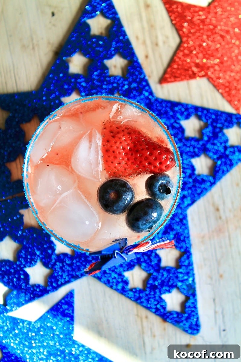 easy chilled lemonade strawberry cocktail with vodka