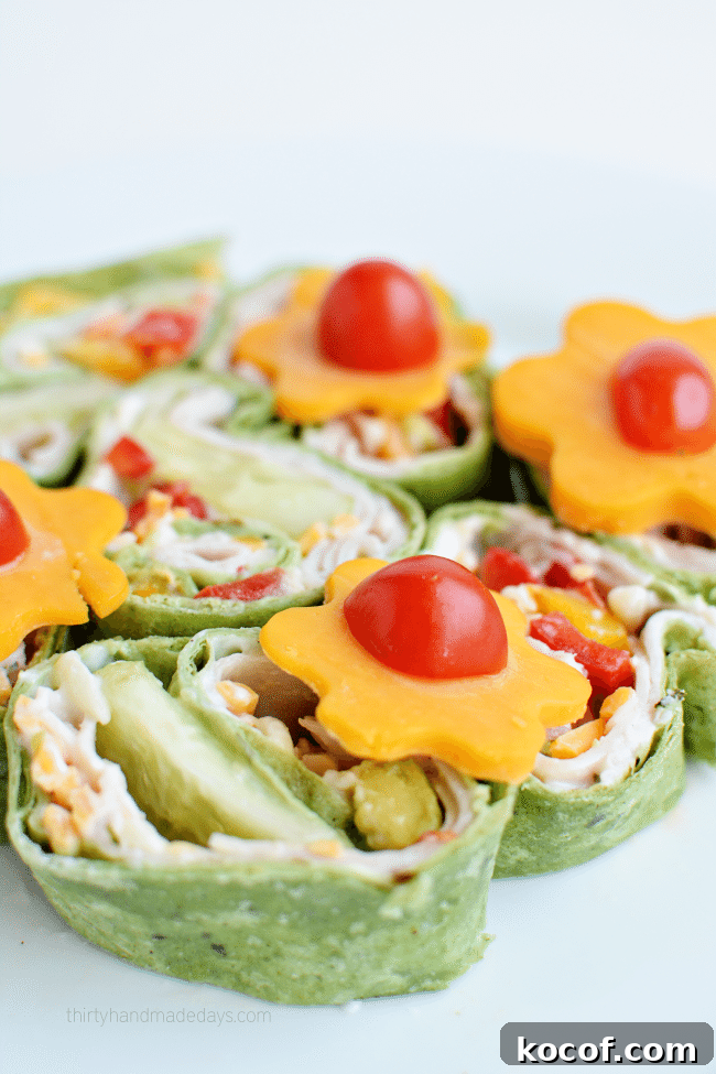 Sweet and Savory Pinwheels: After-School Snack Ideas 12 Healthy Vegetable Pinwheels for an after school snack