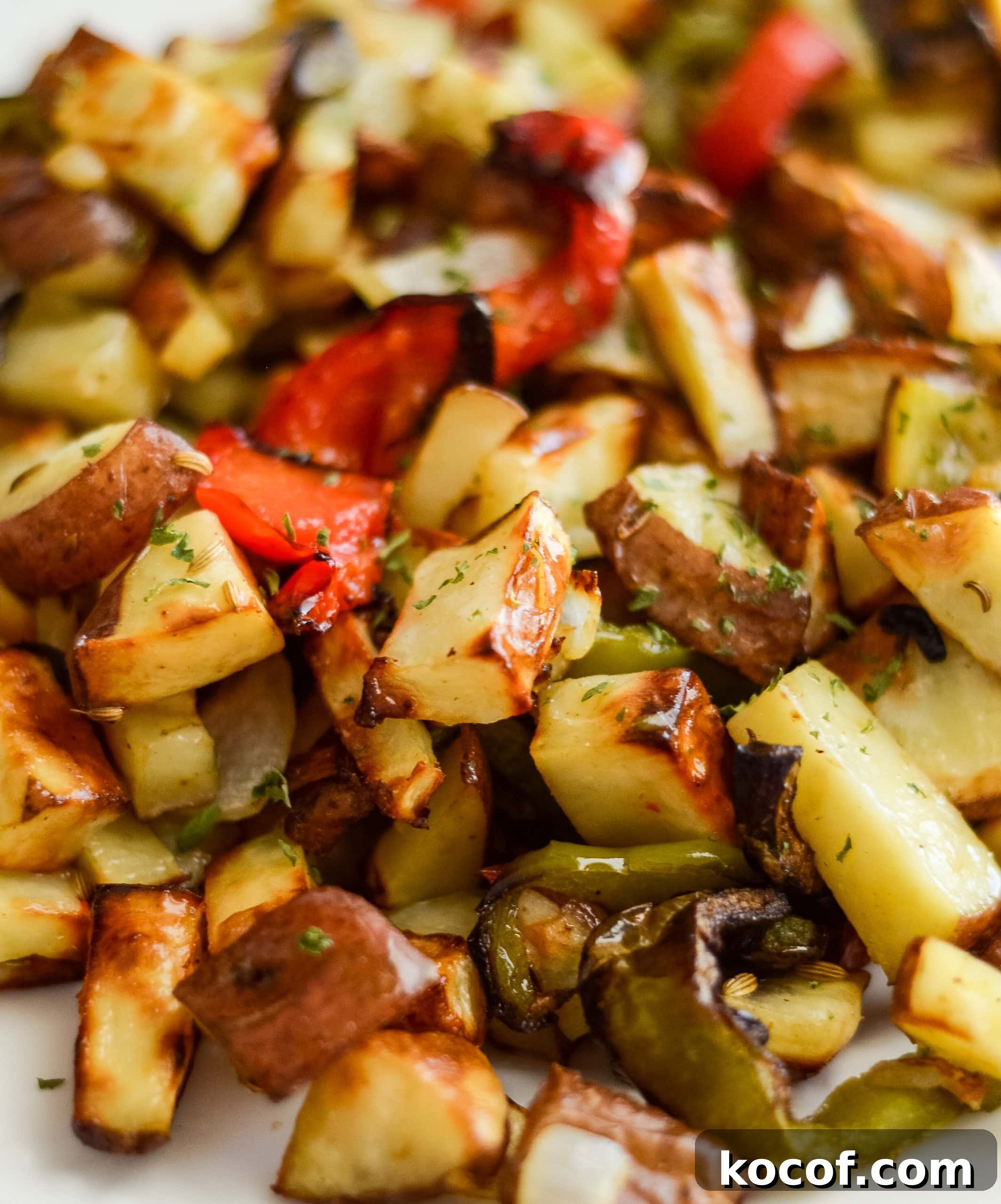 May Air Fryer Meal Plan: 4-Week Menu & Recipes 2 breakfast potatoes in the air fryer