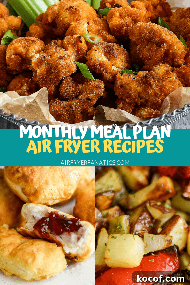 May Air Fryer Meal Plan: 4-Week Menu & Recipes 4 air fryer meal plan for may
