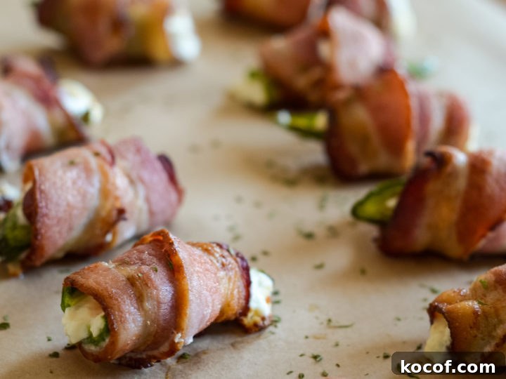 Image for Air Fryer Bacon Wrapped Jalapeño Poppers