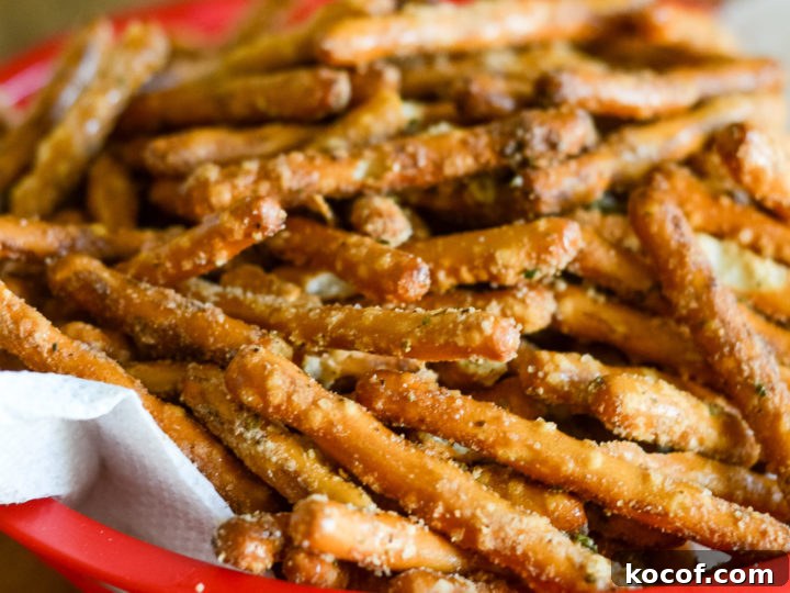 Image for Air Fryer Seasoned Pretzels (Gluten-Free)