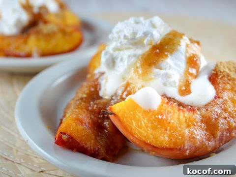 Image for Air Fryer Grilled Peaches