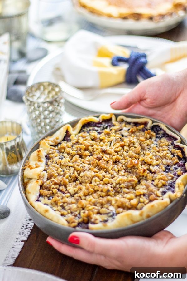 Blueberry Goat Cheese Basil Pie Recipe 2 Blueberry Goat Cheese Basil Pie Recipe 2