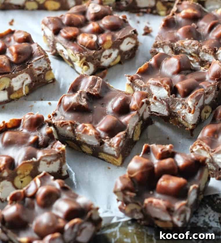 Heavenly Chocolate Rocky Road Candy