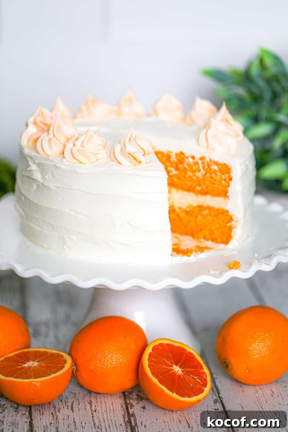 Orange Creamsicle Cake
