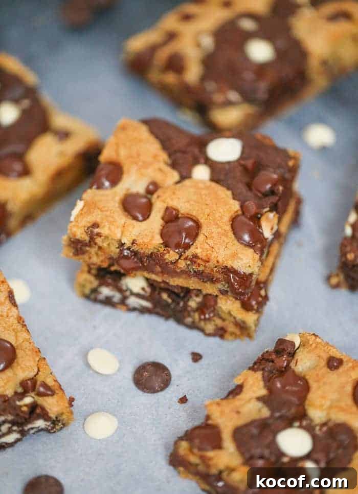 brownie cookie bars