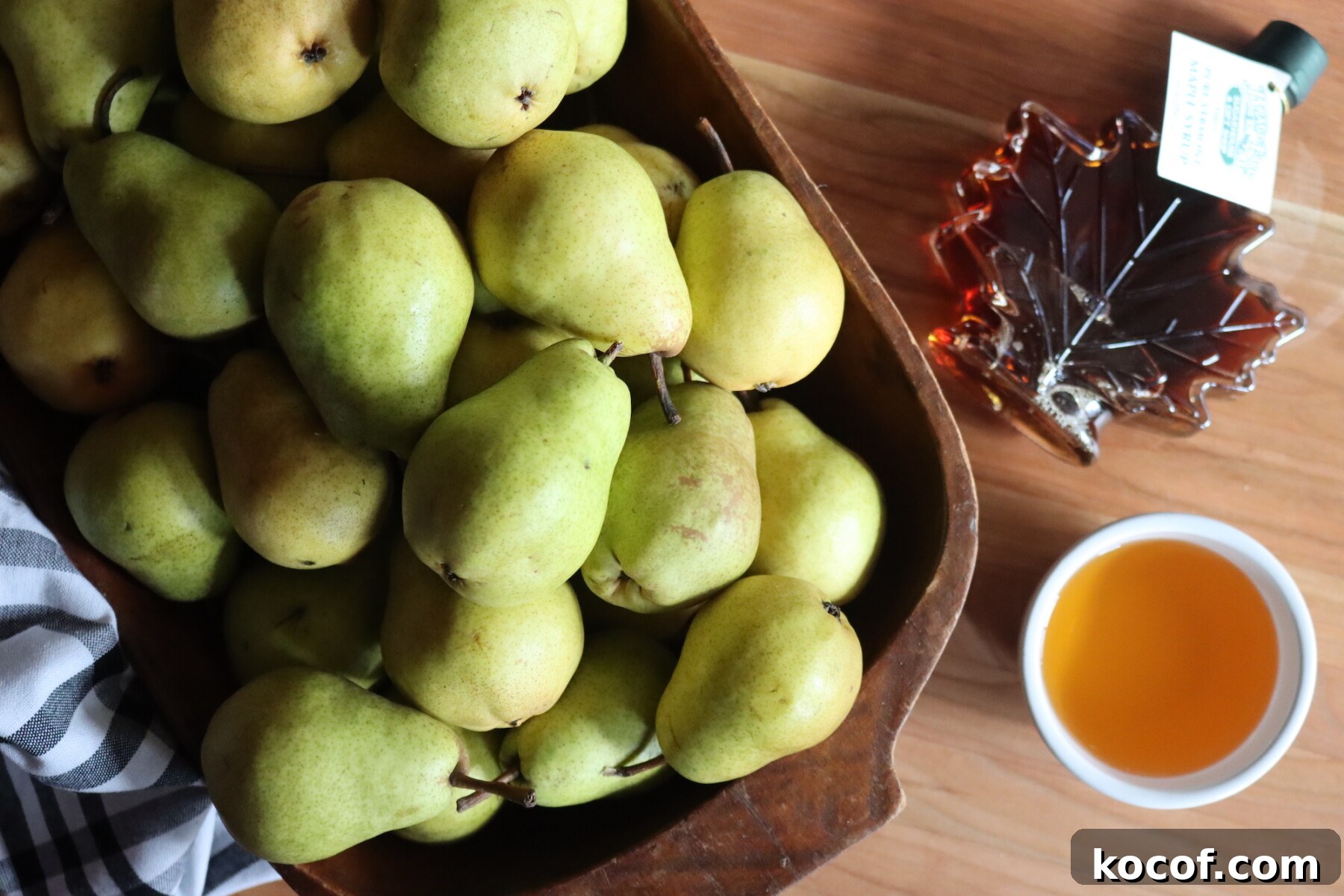 Maple Bourbon Pear Butter Recipe — Small-Batch Spread with Warm Spice 7 Ingredients for Maple Bourbon Pear Butter