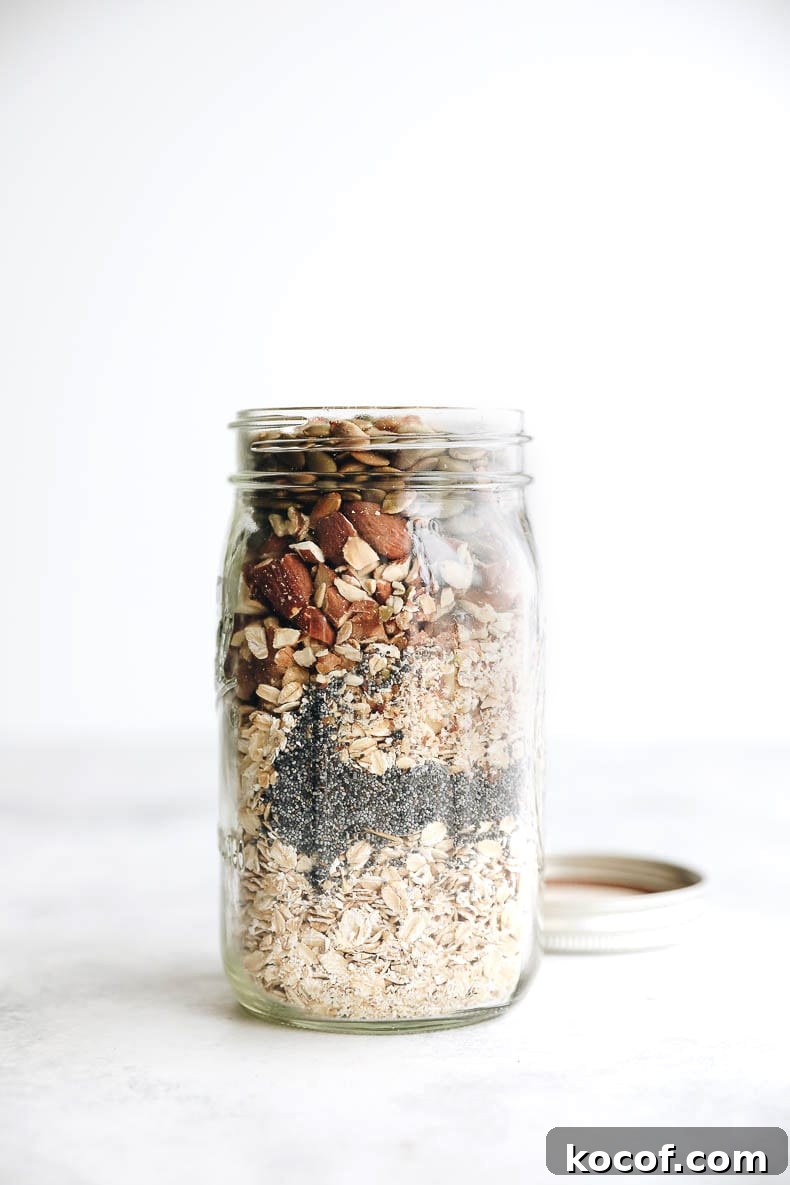 Build your own muesli recipe - perfect for quick weekday morning breakfasts!