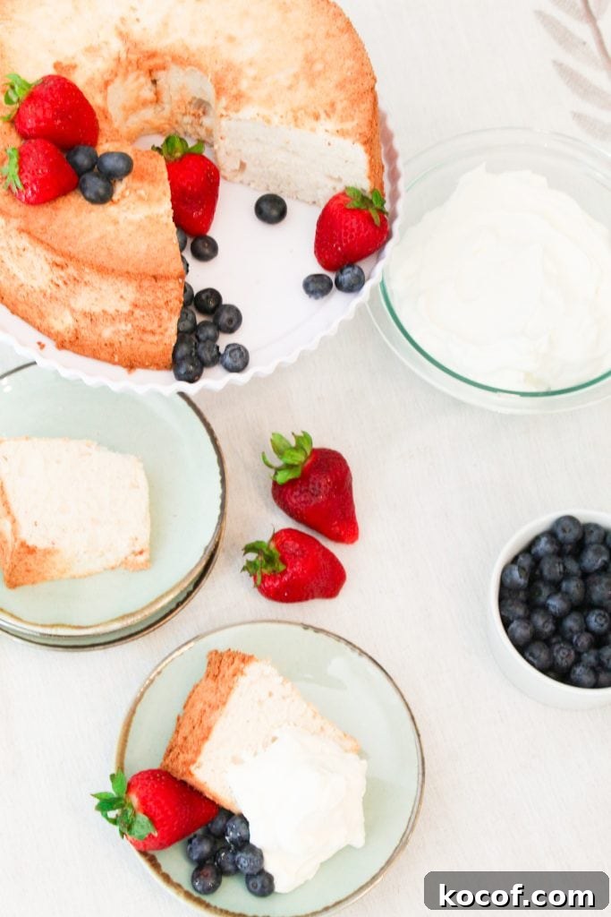 Gluten-Free Angel Food Cake Recipe That Rises Perfectly 7 The best gluten free angel food cake recipe! This classic angel food cake turns out so light and airy