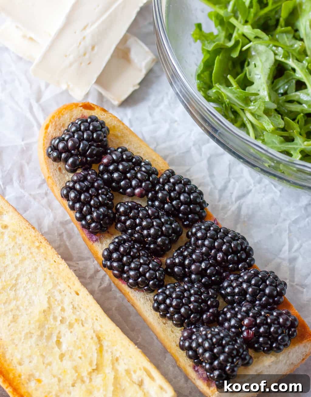 Blackberry and Brie Grilled Sandwich with Honey and Thyme 4 Blackberry Brie Sandwich