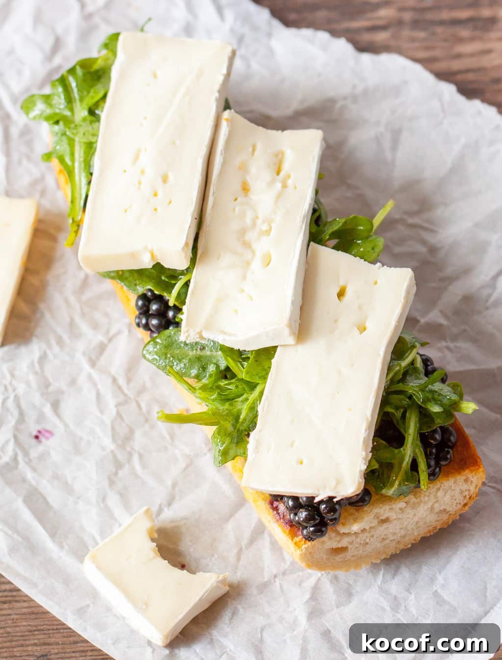 Blackberry and Brie Grilled Sandwich with Honey and Thyme 7 Blackberry Brie Sandwich