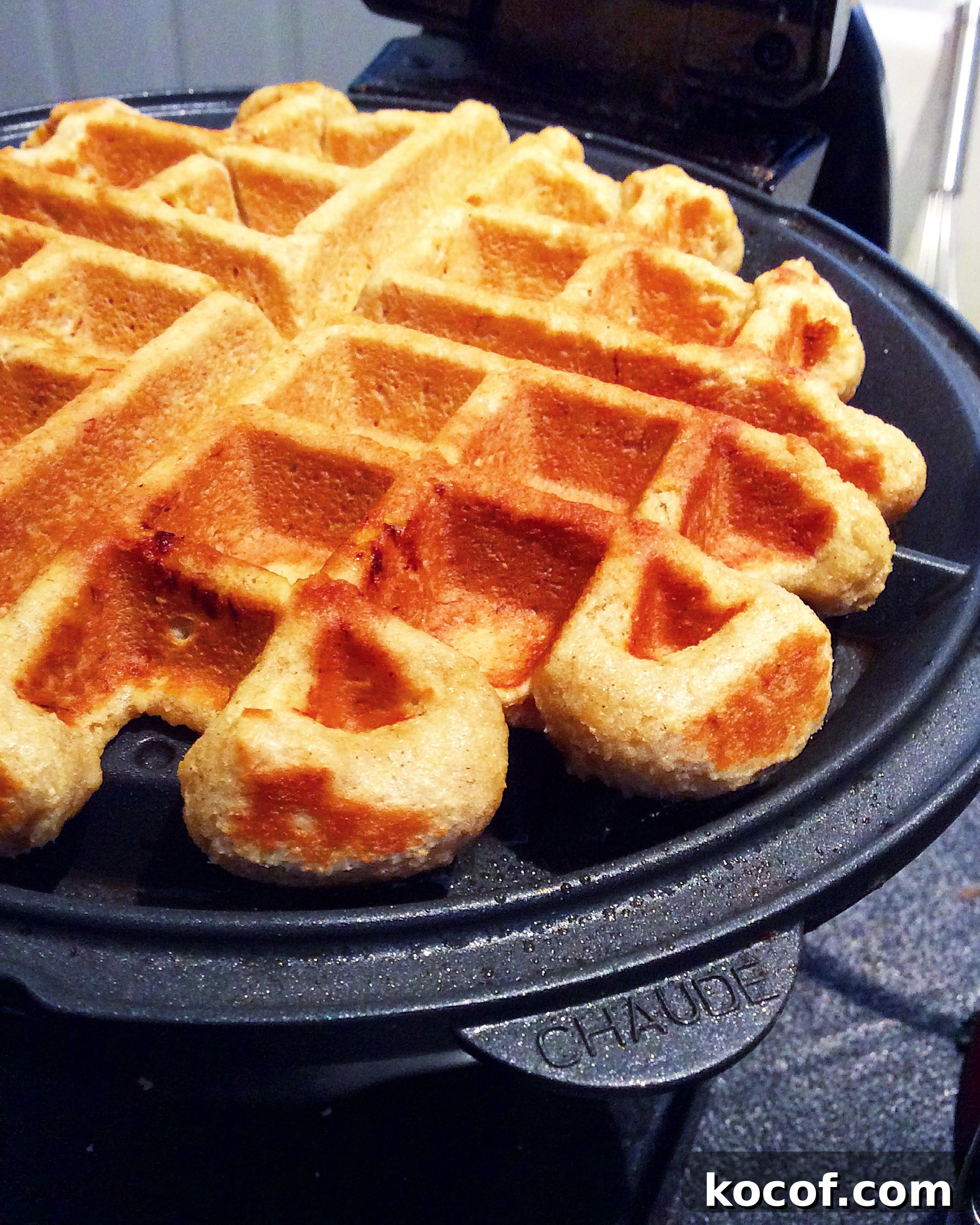 Banana Bread Waffles