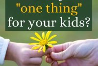 How Focusing on One Priority Transformed Our Parenting