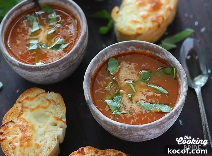 tomato basil soup recipe