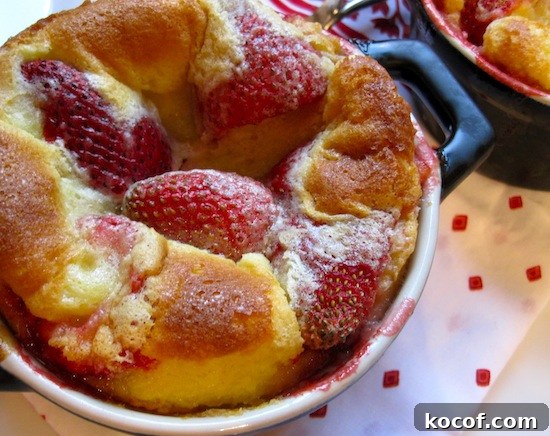 Strawberry Clafoutis
