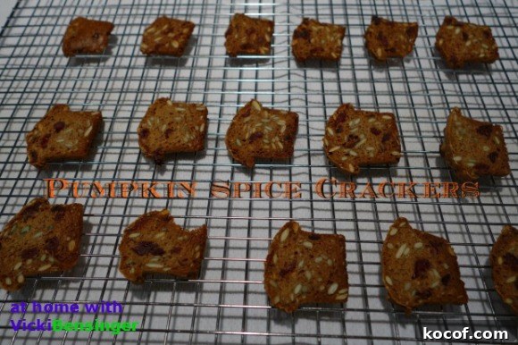 Crispy Pumpkin Spice Crackers: Savory Fall Snack Recipe 8 Pumpkin Spice Crackers 5