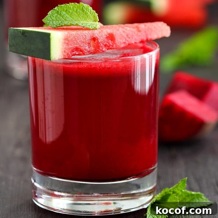 Green Juice Recipe for Radiant, Glowing Skin 8 Watermelon Beet Juice Image