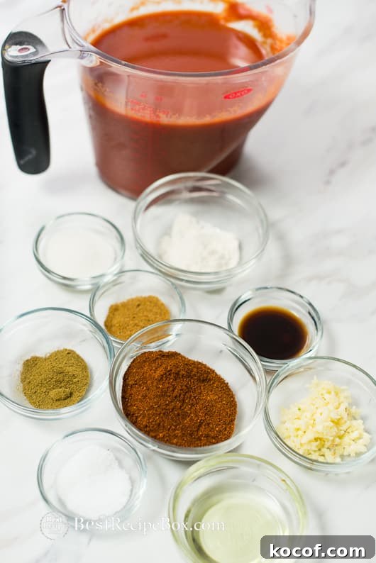 Easy Enchilada Sauce for great Mexican Recipes | @bestrecipebox Easy Enchilada Sauce for great Mexican Recipes step by step