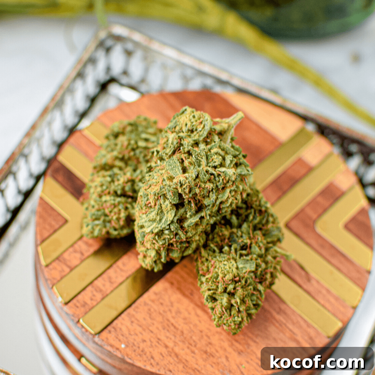 How to Decarboxylate CBD Flower Safely (Lab-Tested Method) 11 A picture of Lifter CBD hemp flower.