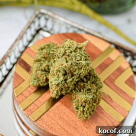 How to Decarboxylate CBD Flower Safely (Lab-Tested Method) 13 A picture of Lifter CBD hemp flower.