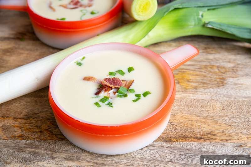 Instant Pot Cauliflower and Leek Low-Carb Soup Recipe 2 Instant Pot Leek & Cauliflower Low Carb Soup Recipe