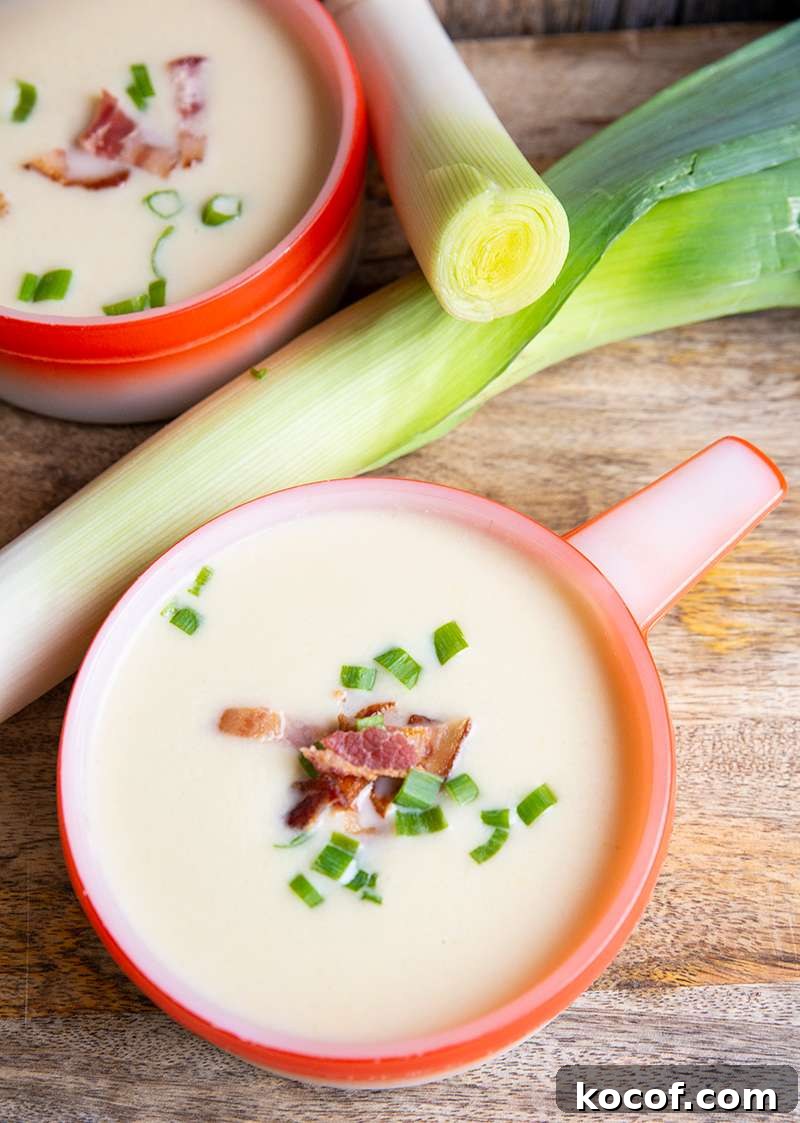 Instant Pot Cauliflower and Leek Low-Carb Soup Recipe 3 Instant Pot Leek & Cauliflower Low Carb Soup Recipe