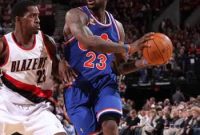 James Rocks Mismatched LeBron VII Sneakers While Rocking Retro Jerseys