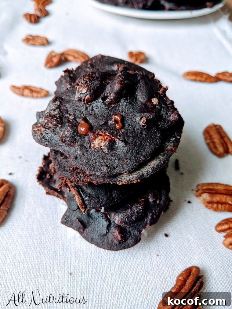 Chocolate Pecan Cookies